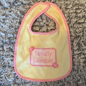 Totally Lovable Baby Bib